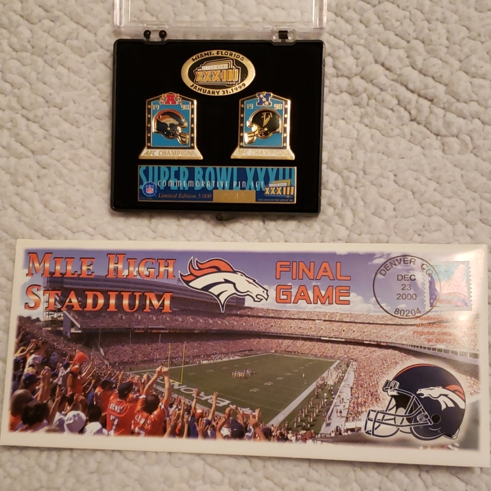 Broncos memorabilia - Picture 1 of 7
